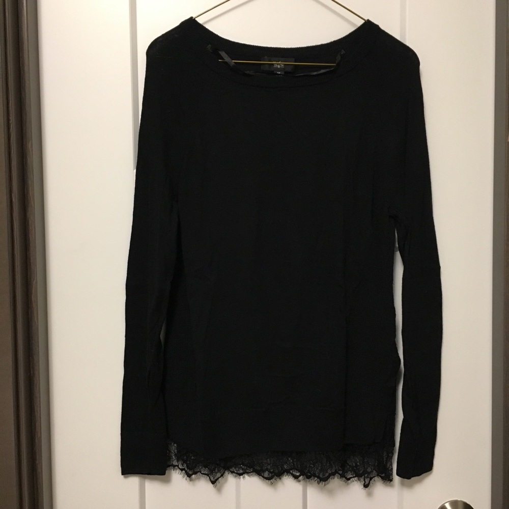 Black long sleeve shirt/sweater